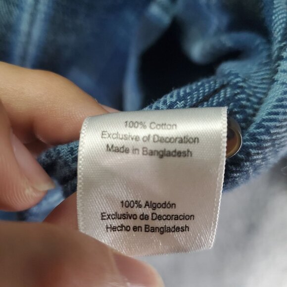 Jachs Shirt Mens XXL Blue Heritage Flannel Button-Up Plaid Long Sleeve Casual - Picture 5 of 10